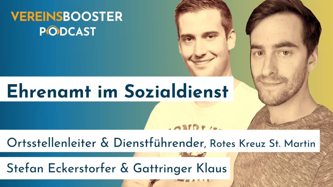 Teil 1: Ehrenamt im Rettungs- und Sozialdienst - Stefan Eckerstorfer und Klaus Gattringer vom Roten Kreuz St. Martin podcast cover 05