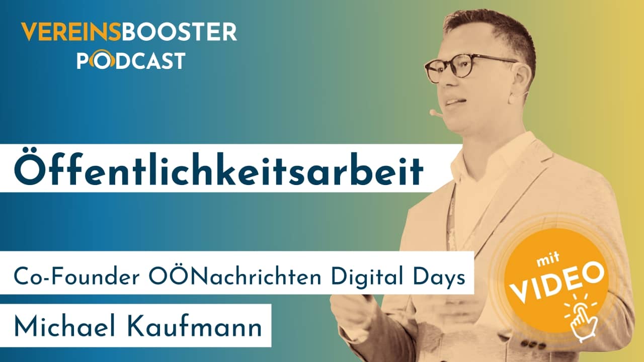 Bonus: Tipps zur Öffentlichkeitsarbeit im Verein - Michael Kaufmann Co Founder DigitalDays podcast cover 07