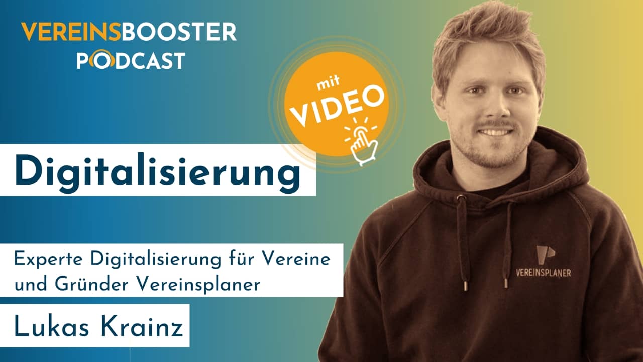 Bonus: Digitalisierung im Verein - Lukas Krainz Gründer von Vereinsplaner podcast cover 16